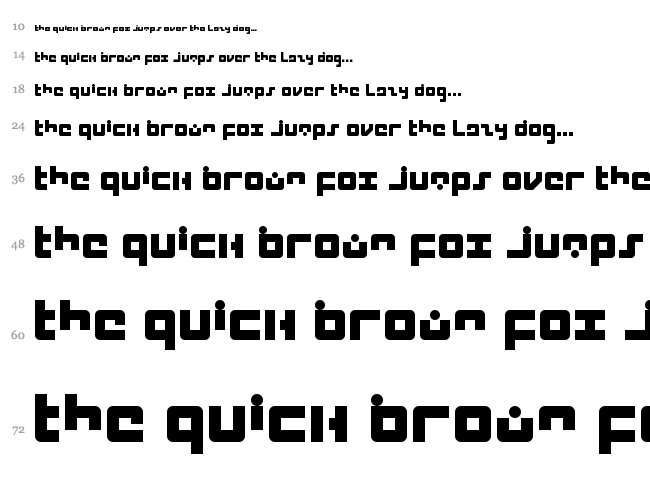 Intercorp font waterfall